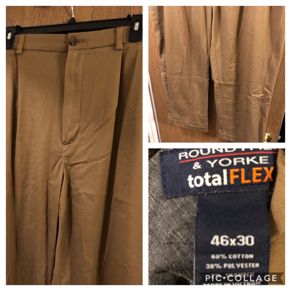 Roundtree and Yorke Men’s Khakis
